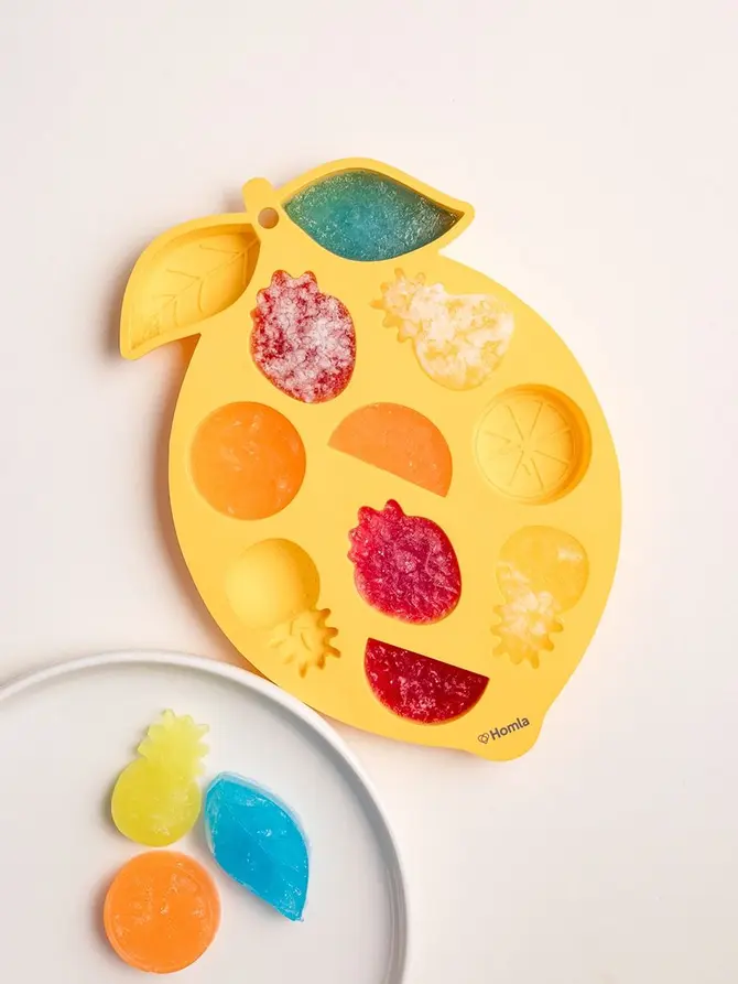 Forma RITHI SUMMER na kostki lodu w kształcie cytryny 23x17 cm