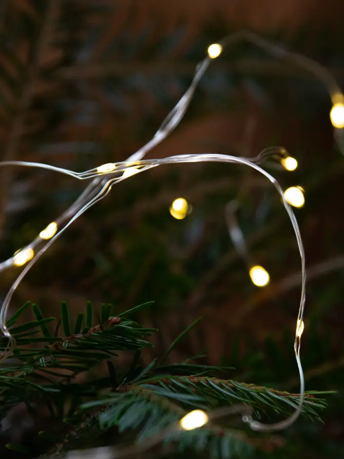 Lampki LUMERE dekoracyjne, światło: ciepła biel 100 LED, 5 m