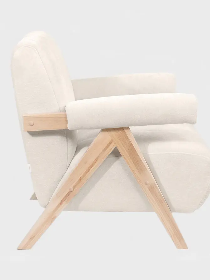 Fotel SUENO Ecru 70x81x81 cm