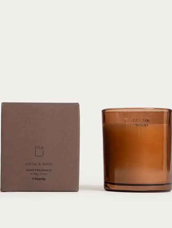Świeca sojowa ETERNAL Cocoa & Wood 380 g