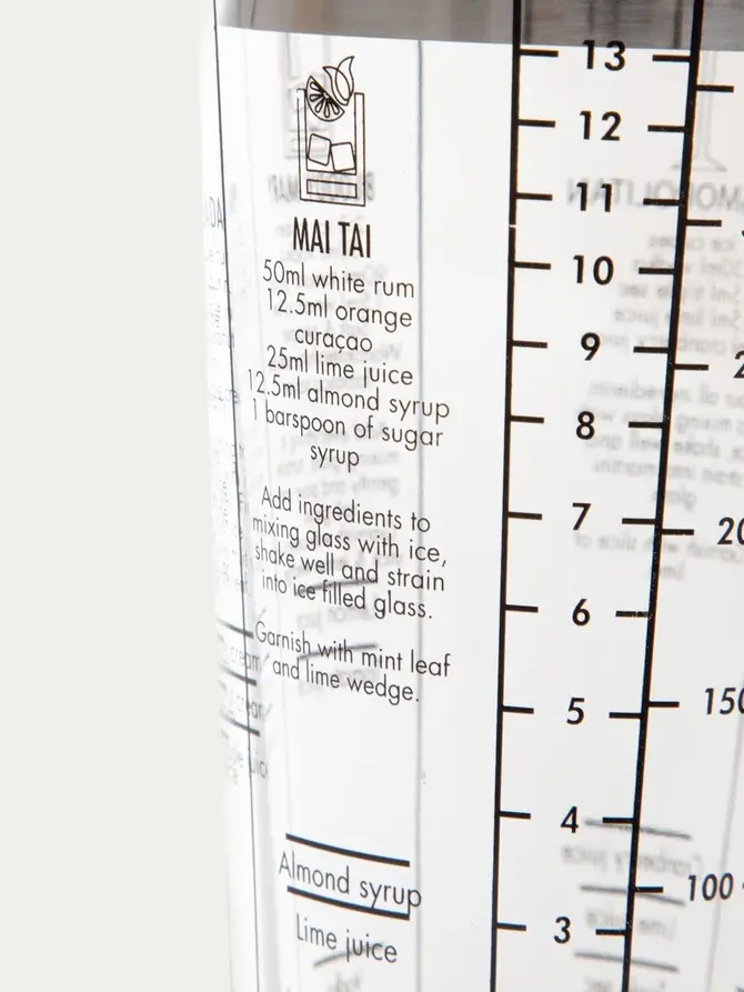 Shaker ALCOLE ze srebrnym wieczkiem 400 ml