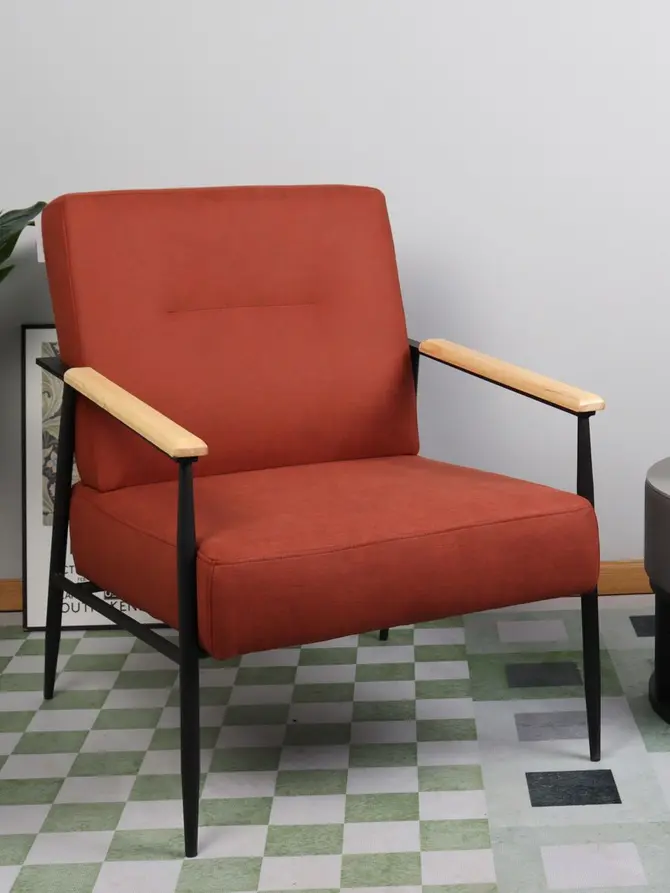 Fotel VELUDO karmelowy 71x70x83 cm