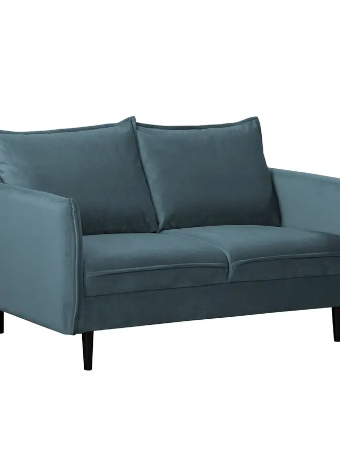 Sofa RUGG Sofa turkusowa 149x86x91 cm