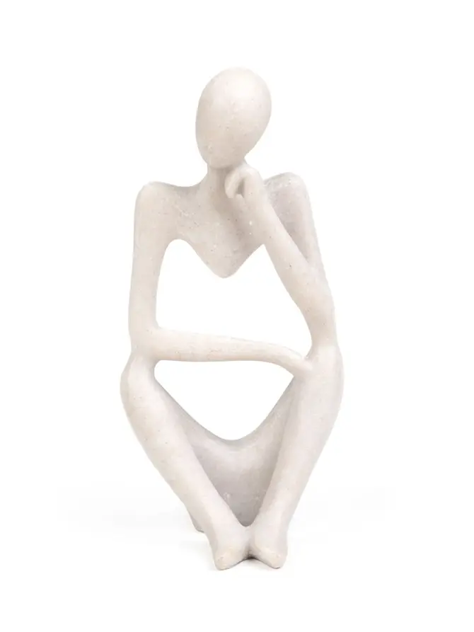 Dekoracja stojąca ROCHE myśliciel 11,5x9,5x23,5 cm