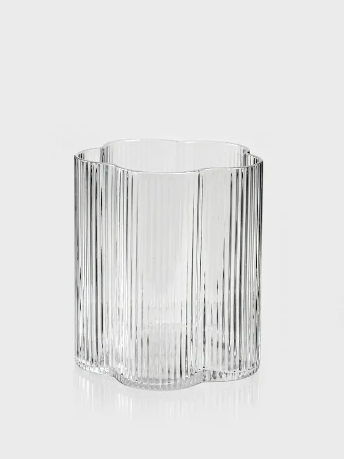Szklanka LINEETTA ryflowana mała 0,22 l