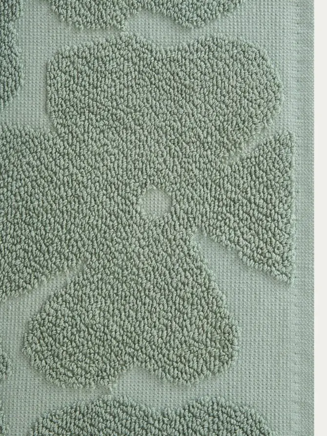 Ręcznik FLORES pistacjowy żakardowy 70x130 cm