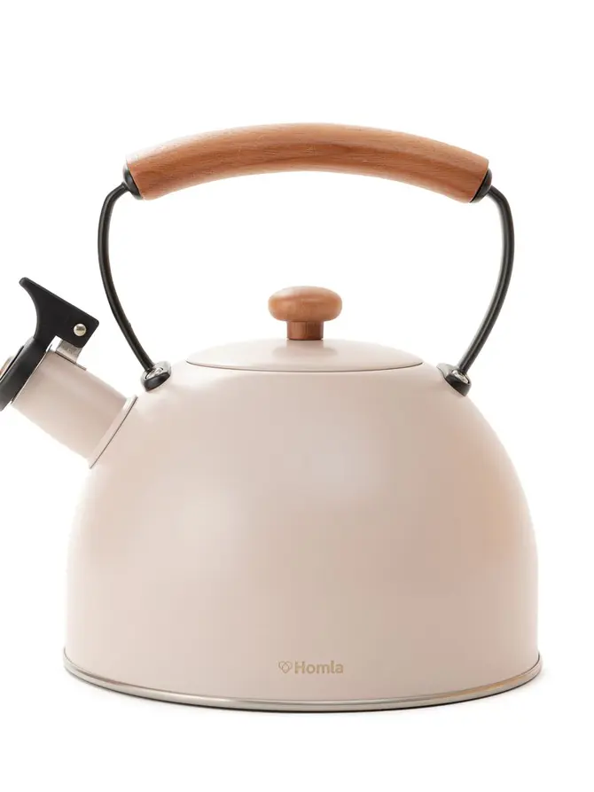 Czajnik VIRGEN cappucino z drewnianym uchwytem 2,5 l