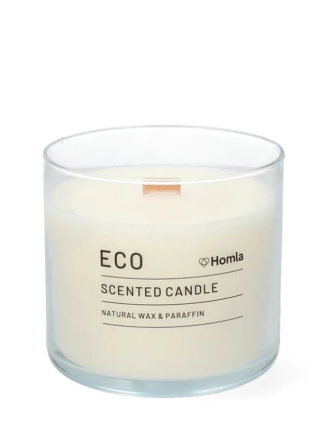 Świeca ECO w szkle Indian Cotton 400g