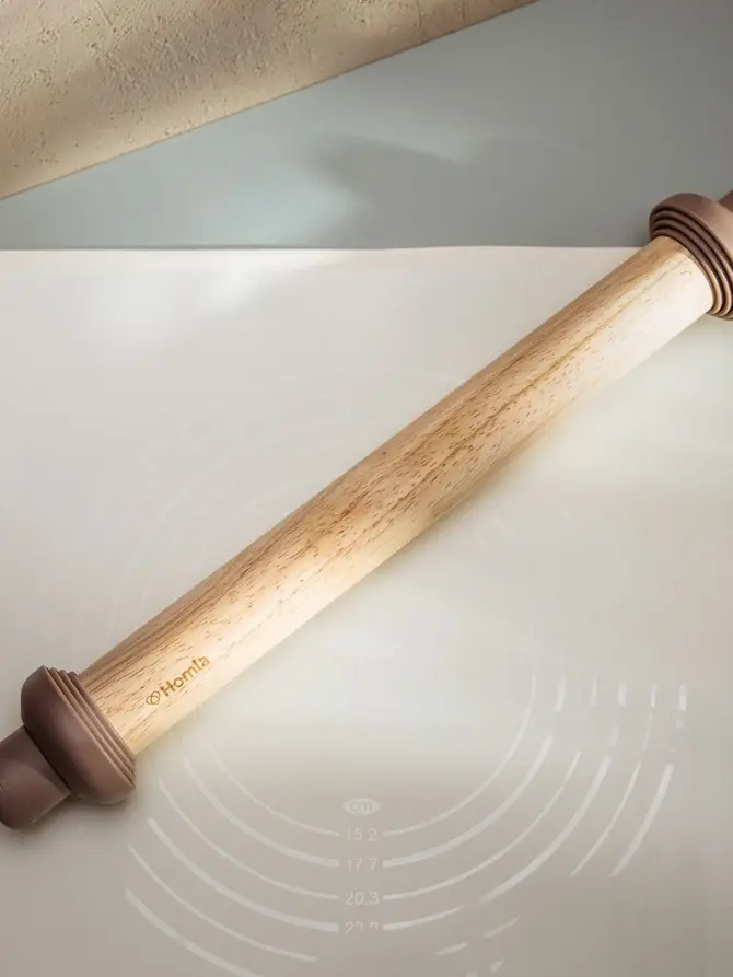 Zestaw do pieczenia EASY BAKE z wałkiem i matą 2 el