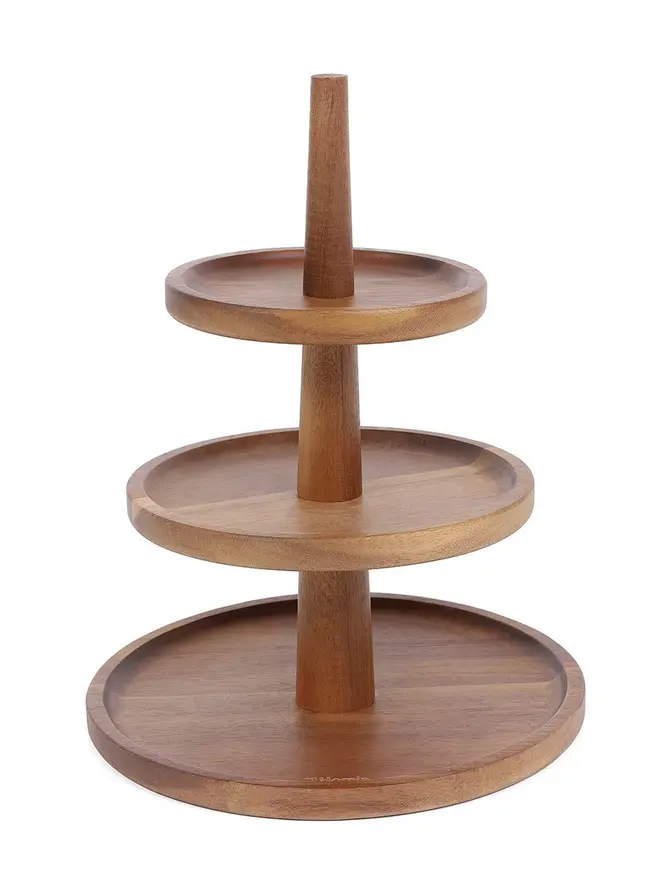 Patera MOOKA trzypoziomowa 32x25 cm