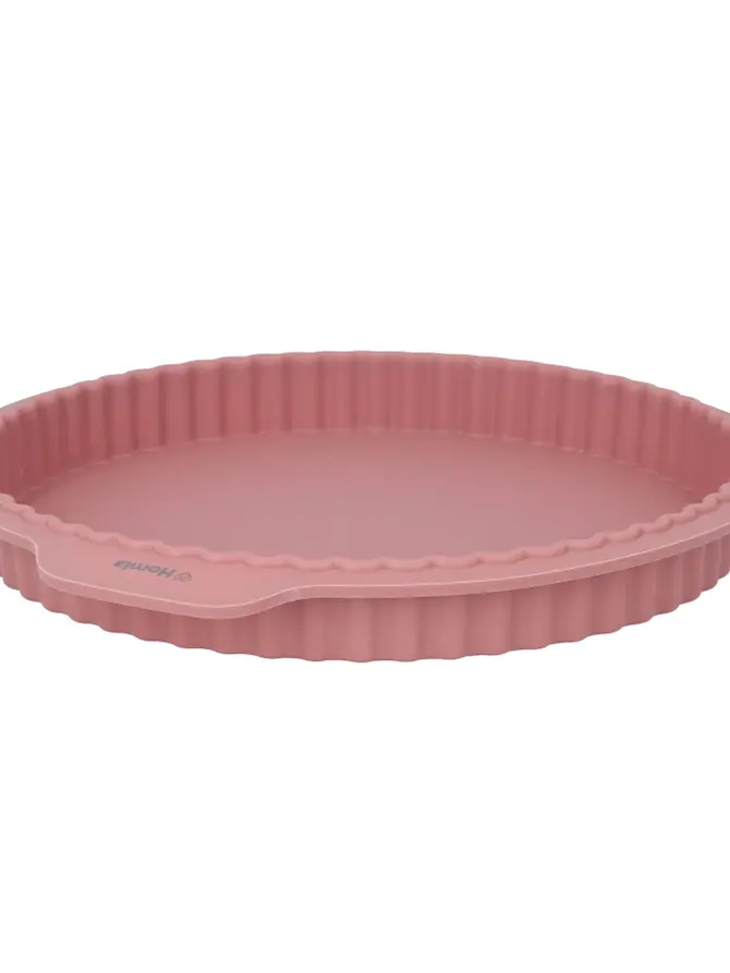 Forma EASY BAKE na tartę silikonowa różowa 31 cm