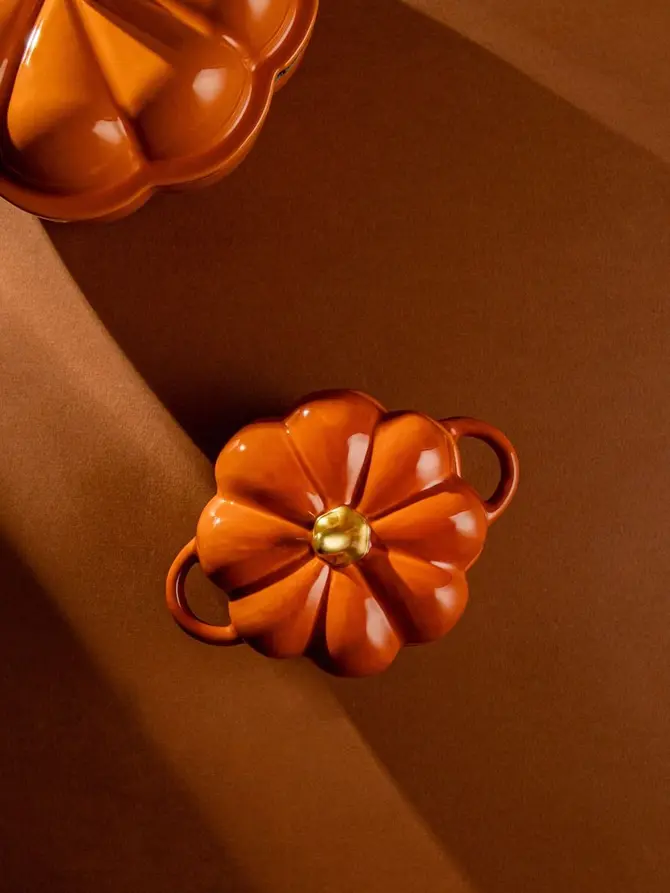 Naczynie do serwowania PUMPKIE w kształcie dyni pomarańczowe 0,4 l