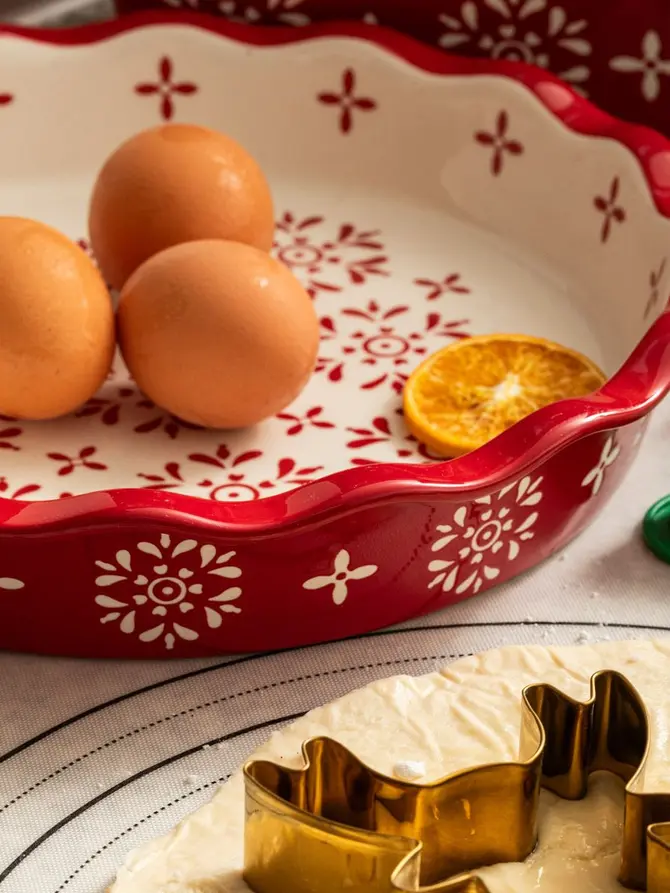 Naczynie do zapiekania BAKIN ceramiczne okrągłe 26 cm
