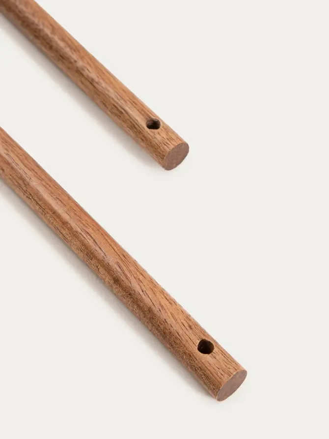 Zestaw łyżek GIBARA do sałaty w kształcie kwiatka, 2 szt. 30x7 cm
