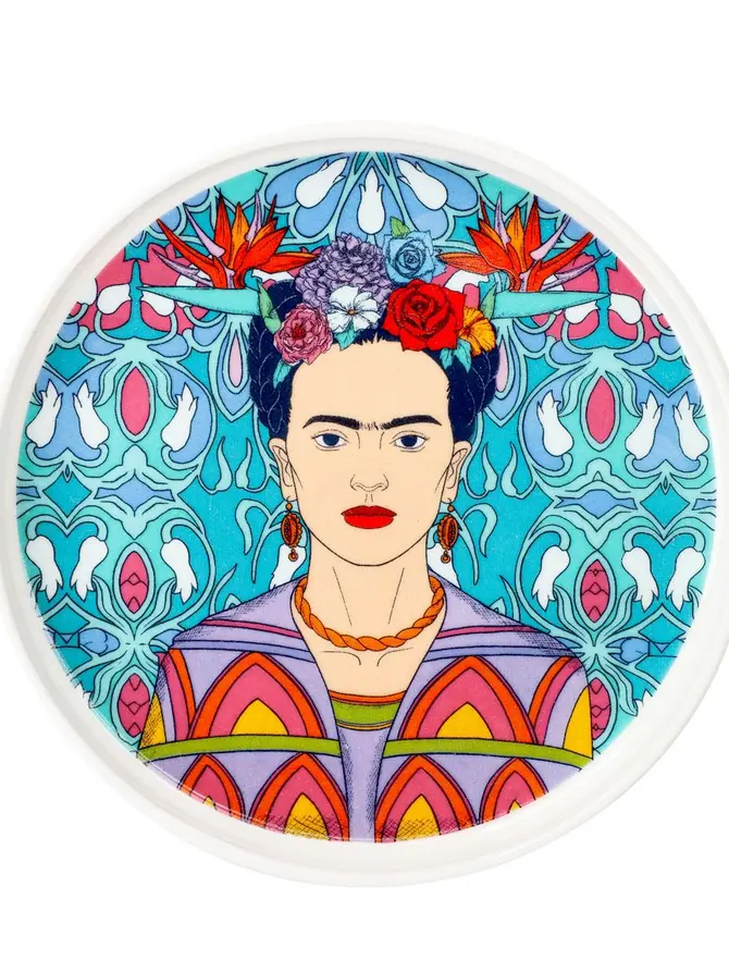 Filiżanka ze spodkiem FRIDA KAHLO turkusowa 0,2 l