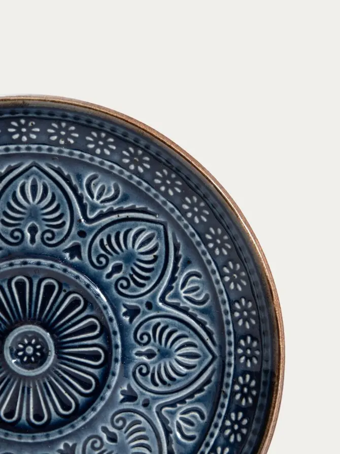 Talerz INDIE mały granatowy 15 cm