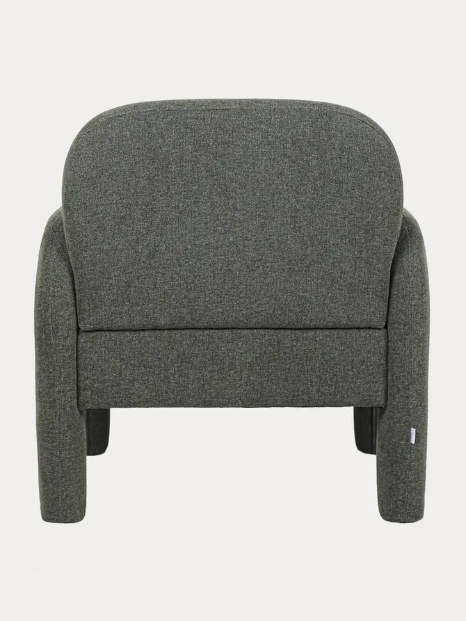 Fotel ALVIRO oliwkowy 78x76x81 cm