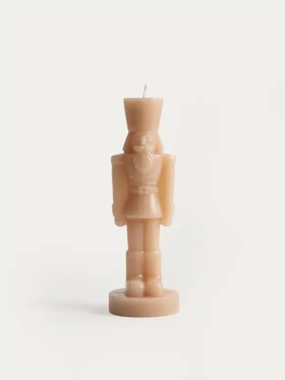 Świeca dekoracyjna NUTCRACKER dziadek do orzechów czekoladowy 150 g