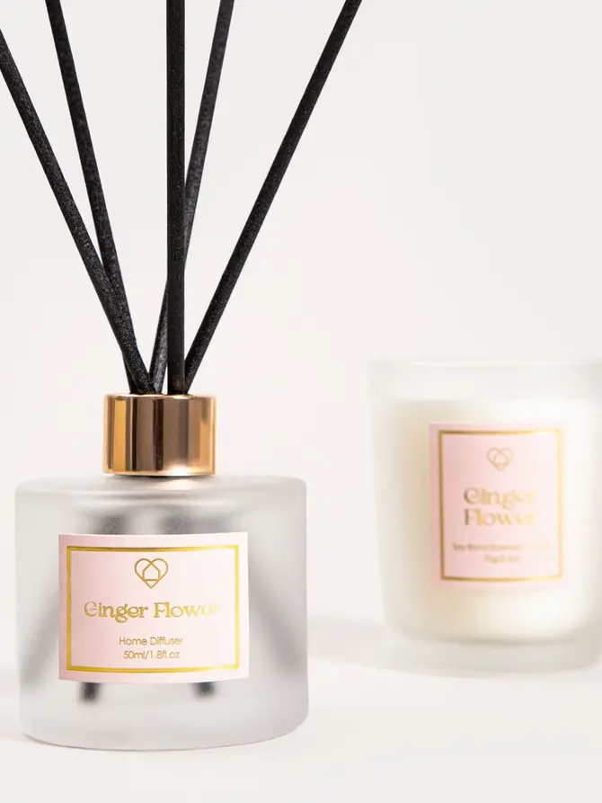 Zestaw zapachowy SPARKLING NOEL Ginger flower 50 ml + 70 g