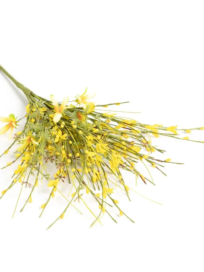 Gałązka sztuczna RUMENA forsycja 52 cm