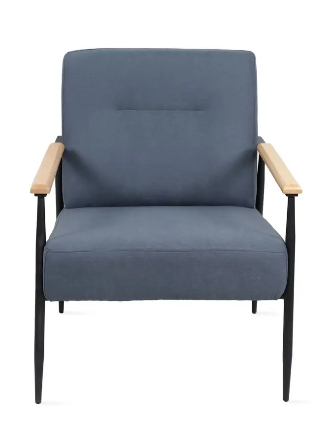 Fotel VELUDO denim 71x70x83 cm