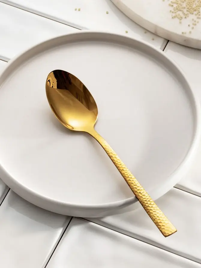 Łyżka MARTELLO obiadowa złota 20 cm