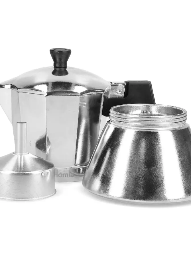 Kawiarka MIA MOKKA srebrna 6cup