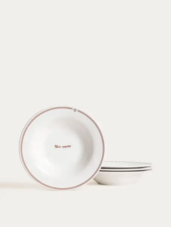 Zestaw talerzy PATISSERIE głębokich, 22,5 cm 4 szt.