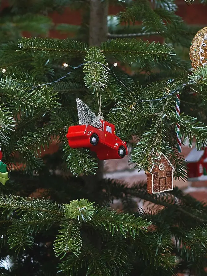 Zawieszka EVI RED auto czerwone 11 cm