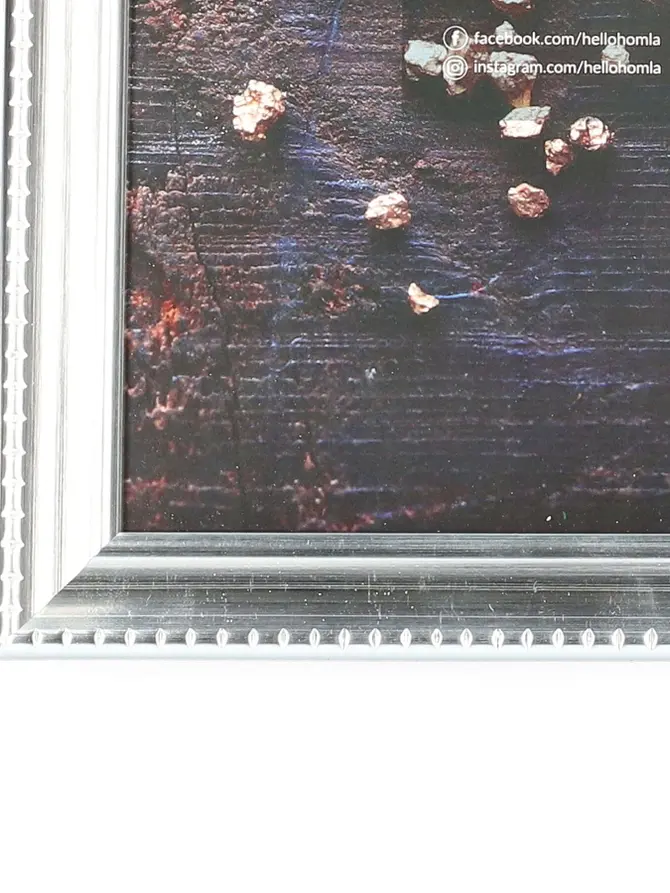 Ramka na zdjęcie LENS srebrna 15x20 cm