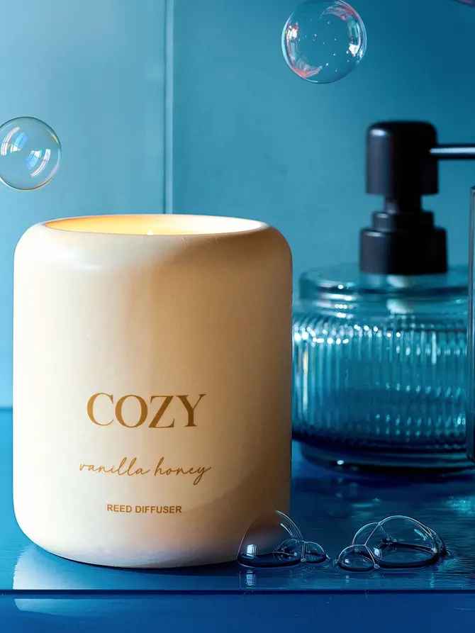 Świeca zapachowa COZY Vanilla Honey 260 g
