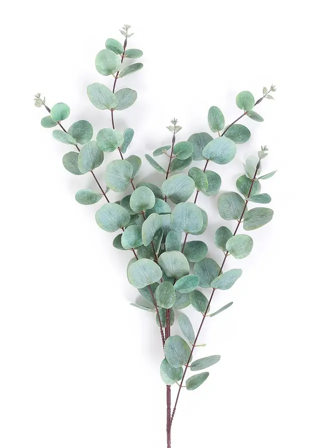 Gałązka sztuczna EUCALYPTUS zielona 102 CM