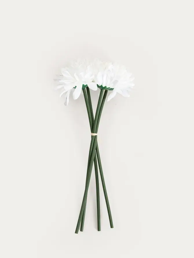Bukiet kwiatów LIEGER biały 30 cm
