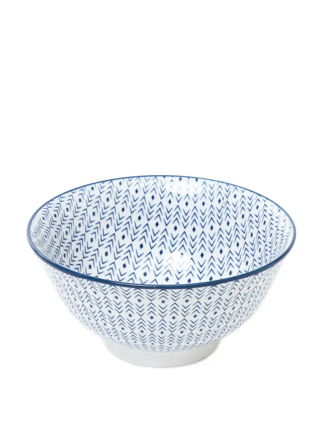 Miska NAVIA granatowa ornamenty 16cm