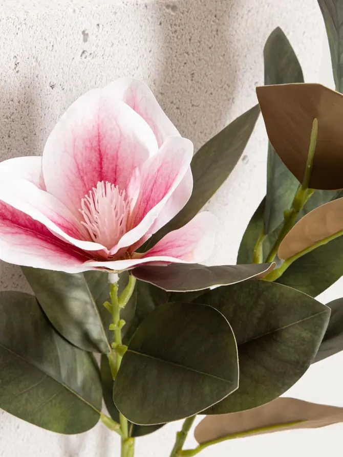 Gałązka sztuczna MANOLIA magnolia 68 cm