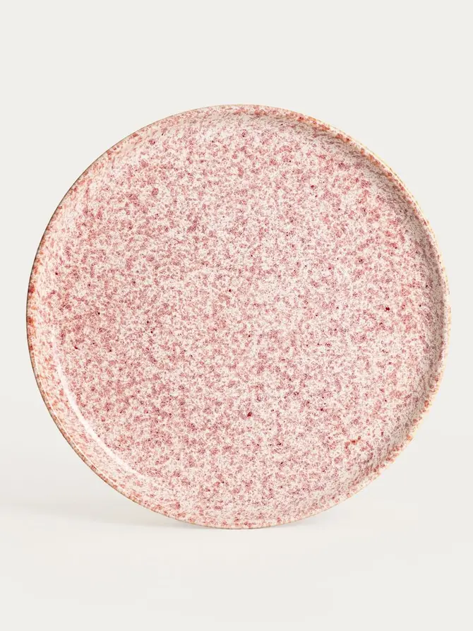 Talerz TARMA obiadowy czerwony 26 cm