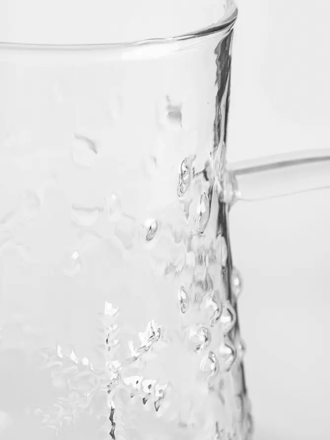 Dzbanek ELDA wzorzysty transparentny 1 l