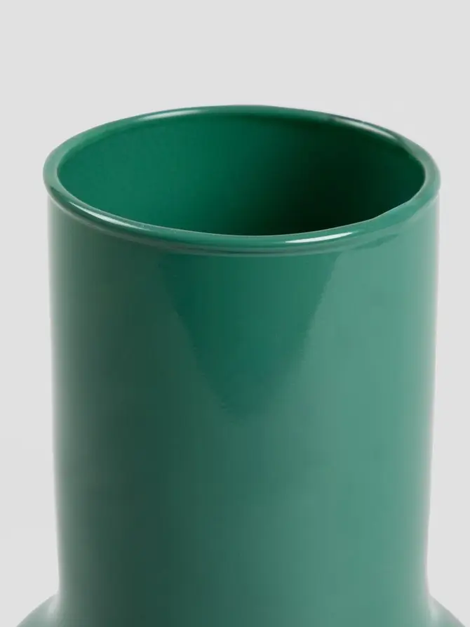 Wazon BELLY szklany pistacjowy 9x21 cm