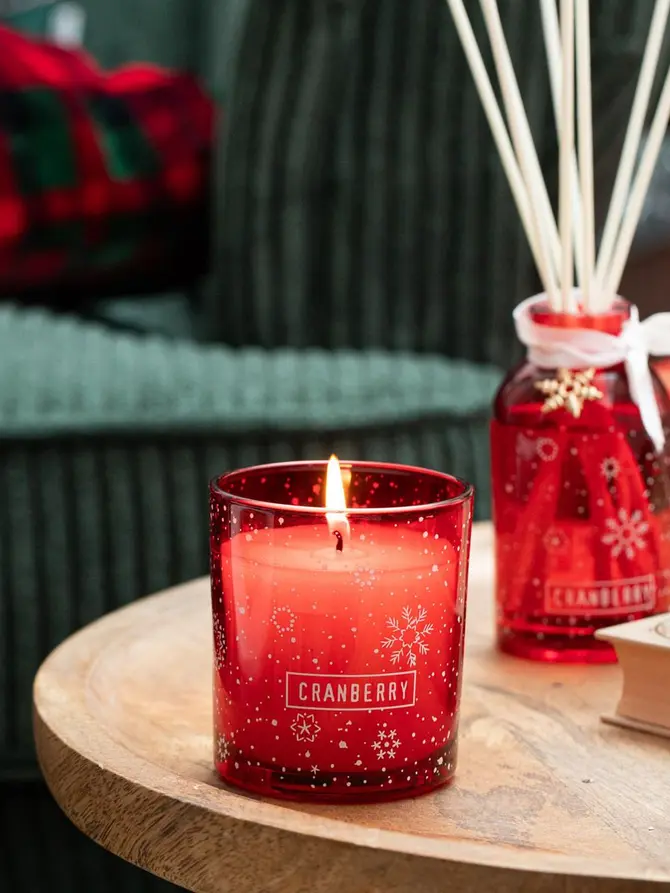 Świeca zapachowa CHEER Cranberry 135 g