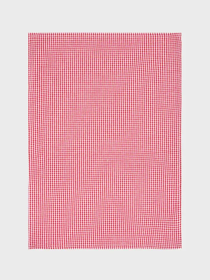 Zestaw ścierek kuchennych PRESENTIA w kratę 2*45x65 cm