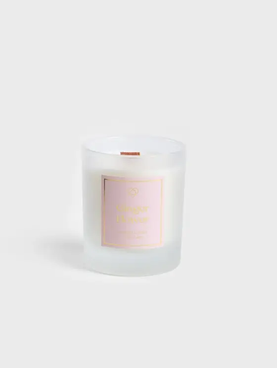 Świeca zapachowa z woskiem sojowym SPARKLING NOEL Ginger Flower 210 g