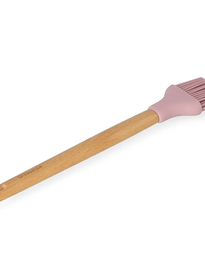 Pędzelek EASY BAKE silikonowy różowy 28x5 cm