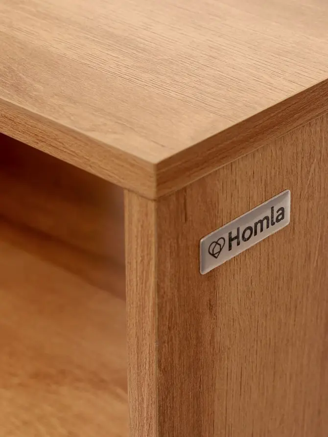 Komoda NOTTO z rattanem 110x35x72 cm