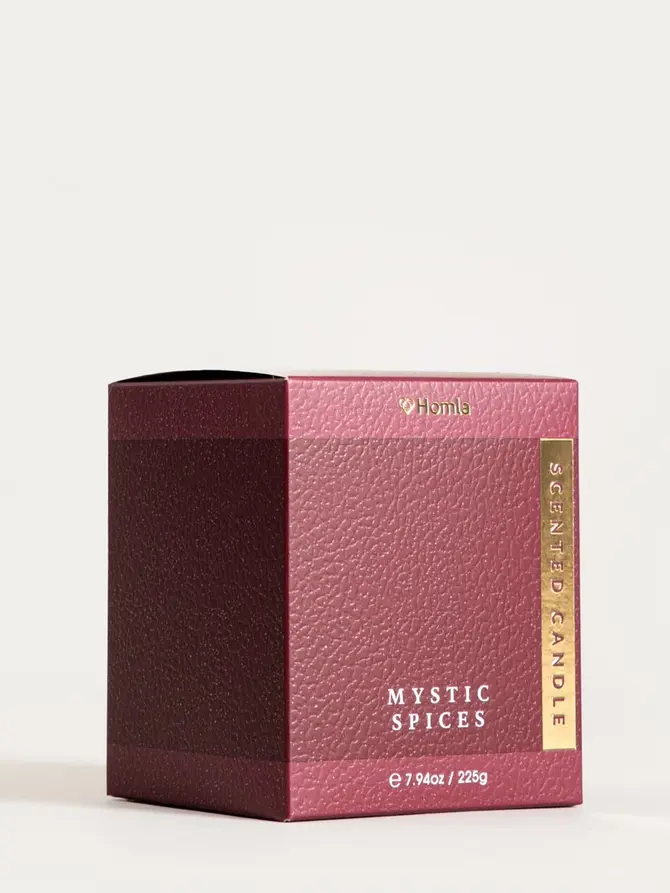 Świeca zapachowa SLEEK LEATHER Mystic Spices 225 g