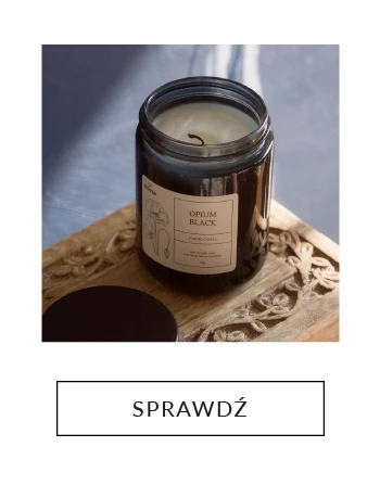 Świeca zapachowa TOFU Opium Black 190 g