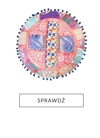 Poduszka LORENA w kolorowy wzór 45 cm