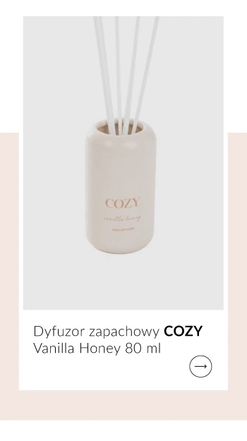 Dyfuzor zapachowy COZY Vanilla Honey 80 ml