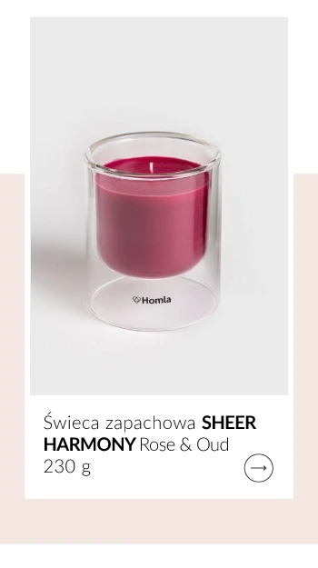 Świeca zapachowa SHEER HARMONY Rose & Oud 230 g