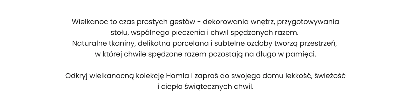Naturalnie piękna wielkanoc